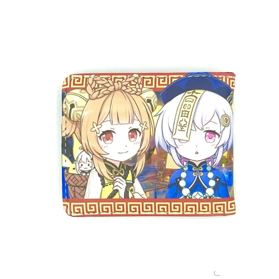 Genshin Impact Wallet 9 x 11cm V4 - Кошелек для денег
