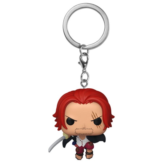 Funko Pocket POP! One Piece Keychain - Shanks - Vinila atslēgu piekariņš