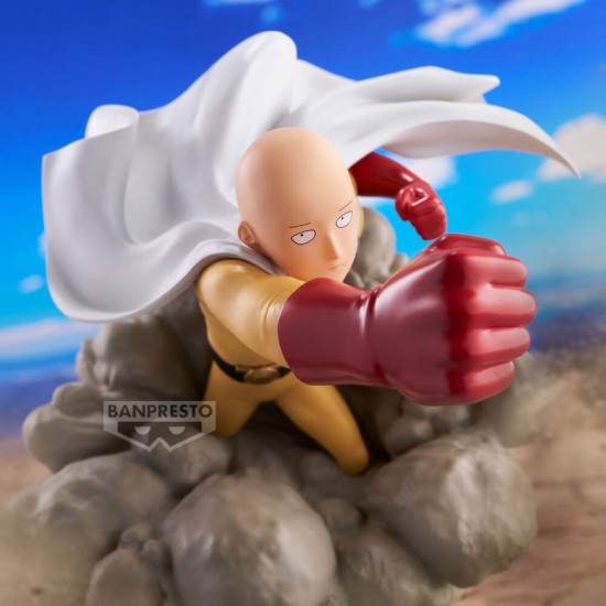 Banpresto One-Punch Man Figure 15cm - Saitama - Plastmasas figūriņa