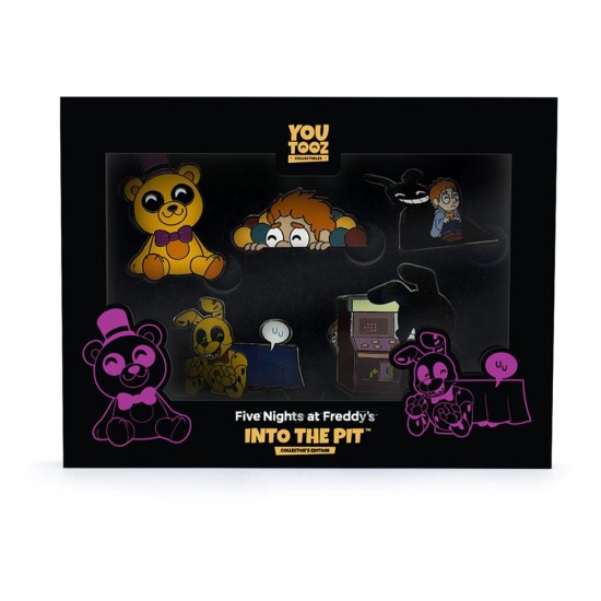 Youtooz Five Nights at Freddy's Enamel Pin's Set (5 pcs.) - Значок