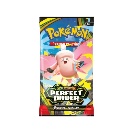 Pokemon Super Card Game TCG Trading Cards - ME03 - Perfect Order Booster Pack EN - Kāršu spēle