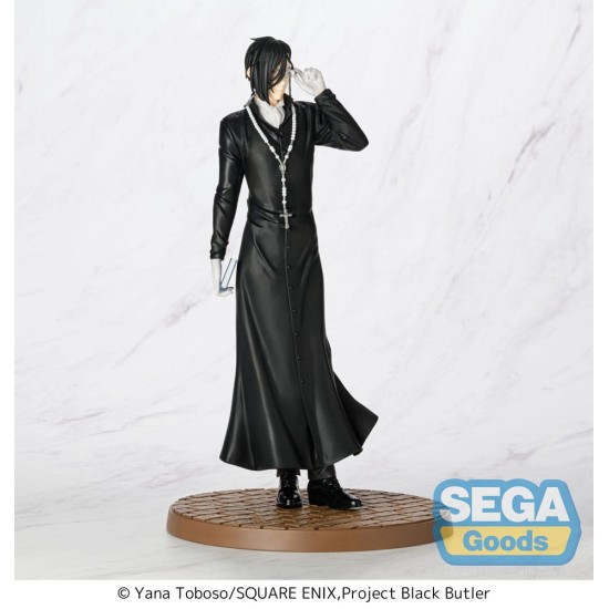 Sega Black Butler: Boarding School Arc Luminasta Figure 22cm - Sebastian Michaelis - Пластмассовая фигурка