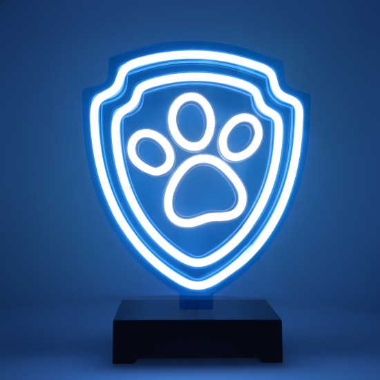 Forever Paw Patrol Decorative Neon LED Light 25 x 25 cm (USB Plug) - Paw - Декоративная неоновая LED лампа