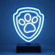 Forever Paw Patrol Decorative Neon LED Light 25 x 25 cm (USB Plug) - Paw - Декоративная неоновая LED лампа