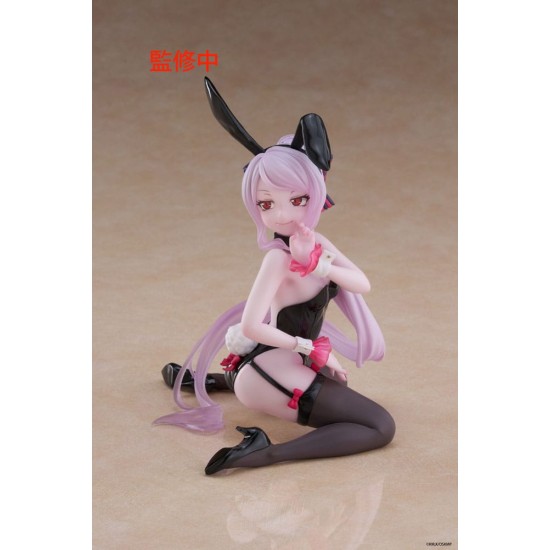 Taito Prize Overlord Desktop Cute Ver. Bunny Figure 13cm - Shalltear - Пластмассовая фигурка