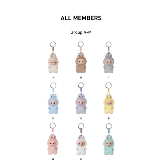 Pop Mart The Monsters Pin for Love series (A-M) Plush Toy Blind Box