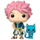 Funko POP! Fairy Tail 100 Years Quest Figure 9cm - Natsu with Happy (2285) - Vinila figūriņa