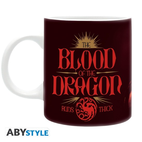 ABYstyle Game of Thrones: House of The Dragon Ceramic Mug 320ml - Blood of the Dragon - Krūze