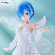 Furyu Re:Zero Starting Life in Another World BiCute Pure Figure 25cm - Rem Little Wings - Пластмассовая фигурка