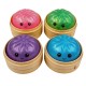 Toys Revolution Mystery Bun Squishy - Sugar Dumpling - Mirdzoša antistresa skvīša rotaļlieta kapsulā / varavīksnes pārsteigums