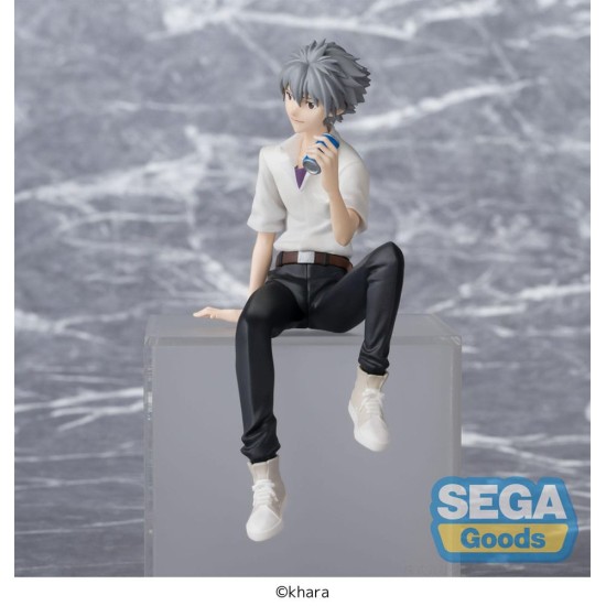 Sega Evangelion: New Theatrical Edition PM Perching Figure 14cm - Kaworu Nagisa - Plastmasas figūriņa