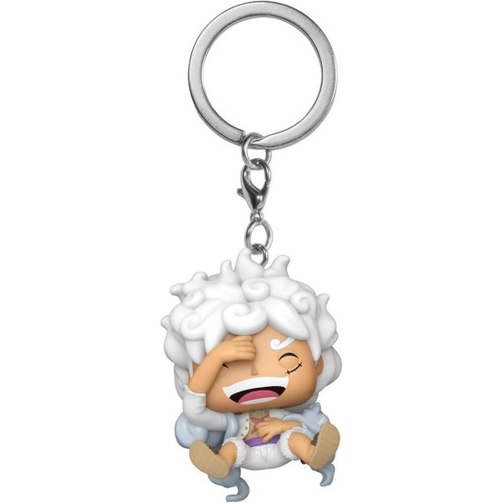 Funko Pocket POP! One Piece Keychain - Luffy Gear 5 - Vinyl keychain