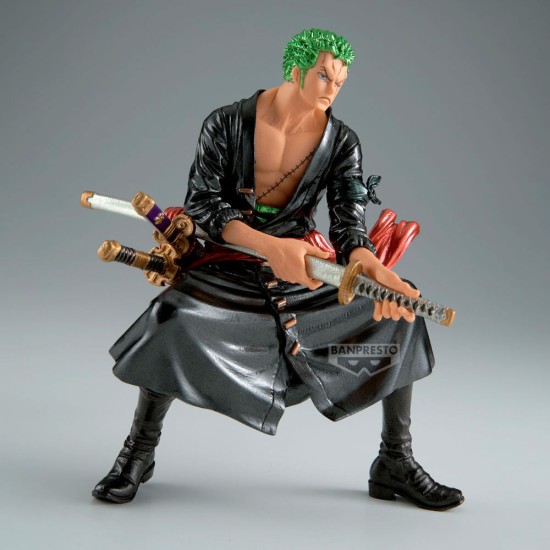 Banpresto One Piece King of Artist Figure 18cm - Roronoa Zoro - Пластмассовая фигурка