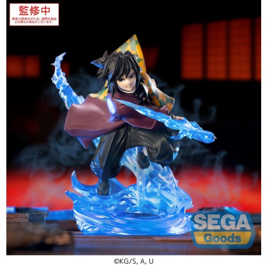 Sega Demon Slayer Kimetsu no Yaiba Xross Link Anime Figure 15cm - Giyu Tomioka - Plastmasas figūriņa