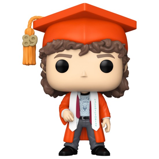 Funko POP! Stranger Things Figure 9cm - Dustin Henderson (1887) - Vinila figūriņa