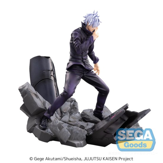 Sega Jujutsu Kaisen Figurizm Luminasta Figure 21cm - Shibuya Incident Satoru Gojo Unlimited Void - Plastic figure