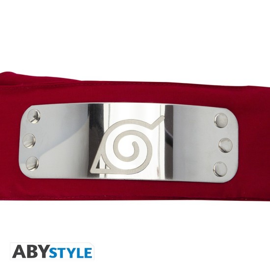 ABYstyle Naruto Shippuden Headband - Red Konoha - Galvas saite