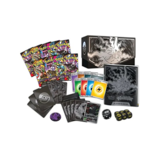 Pokemon Super Card Game TCG Trading Cards - Mega Evolution ME05 Pitch Black - Elite Trainer Box EN - Карточная Игра