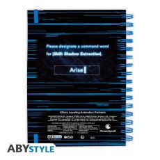 ABYstyle Solo Leveling A5 Notebook 21 x 15cm - Jinwoo Arise