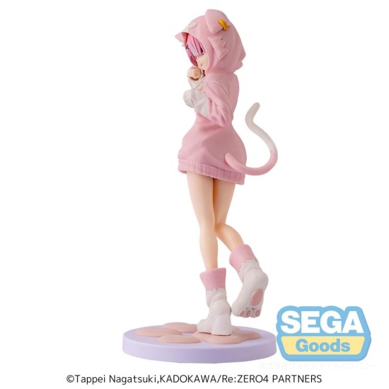 Sega Re:Zero Starting Life in Another World XStellar Figure 22cm - Ram Mofumofu Pack - Plastic figure