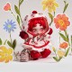 Pop Mart Skullpanda Amid Flowers series Vinyl / Plush Pendant - Плюшевый Монстрик / Подвесной аксессуар / Обвес на сумку