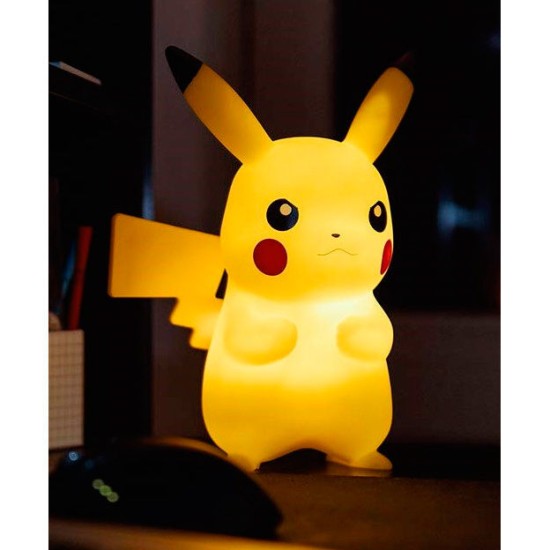 Teknofun Pokemon Pikachu 3D LED Lamp 25cm with Remote Control - LED lampa