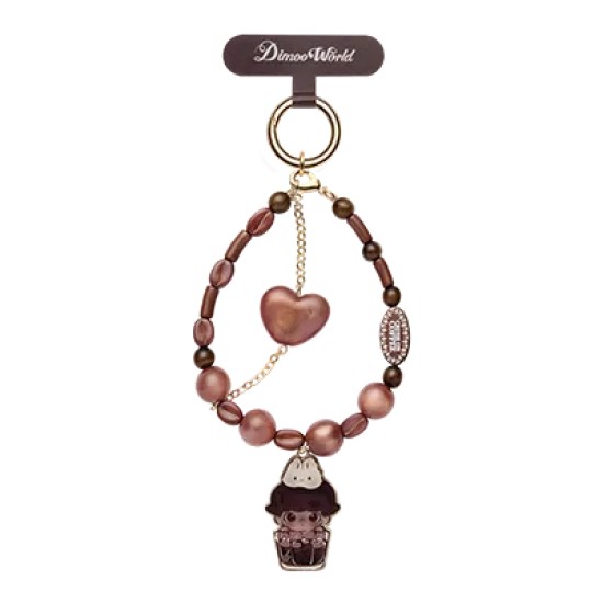 Pop Mart Dimoo Crush of Coffee Series Blind Box Phone Charm - Аксессуар для телефона / подвеска