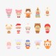 Pop Mart Pop Bean Fluffy & Cozy Series Blind Box Figure - Plastmasas figūriņa