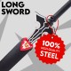 Sword Art Online Stainless Steel Kirito Long Sword 112cm - Katana
