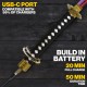 One Piece Sturdy Plastic with LED Zoro's Shuusui Sword 100cm - Katana