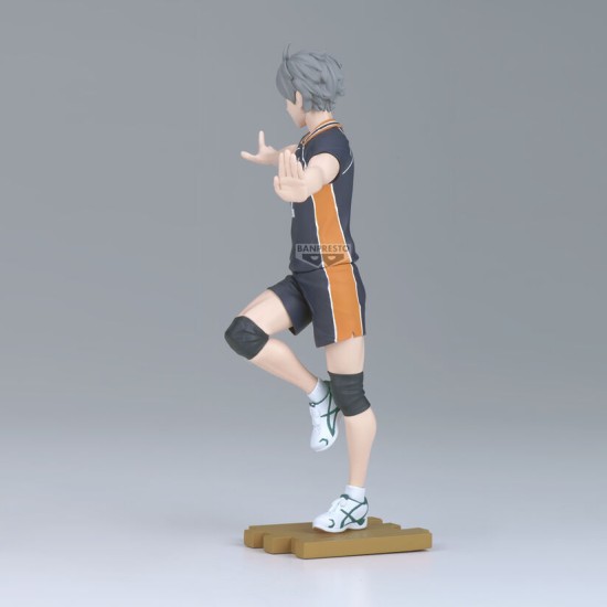 Banpresto Haikyu!! Figure 14cm - Koshi Sugawara - Plastmasas figūriņa