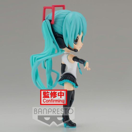 Banpresto Hatsune Miku V4x Style ver.A Figure 14cm - Hatsune Miku Q posket - Plastmasas figūriņa