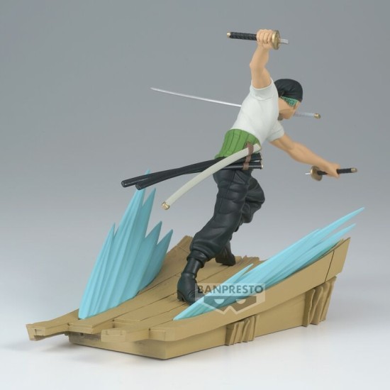 Banpresto One Piece Senkozekkei Figure 11cm - Roronoa Zoro - Plastic figure