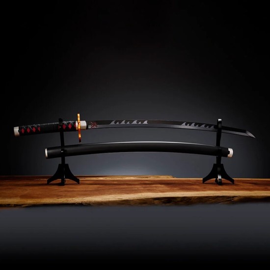Tamashii Nations Demon Slayer Kimetsu no Yaiba Nichirin Sword Guard Replica (Tanjiro Kamado Kyojuro Rengokus) 88cm