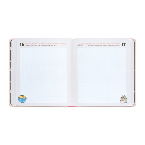 Grupo Erik Pusheen School 2026 August to 2027 July Diary - Планировщик