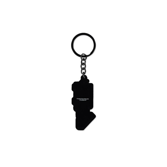 Difuzed Hatsune Miku Rubber Logo Keychain - Gumijas atslēgu piekariņš