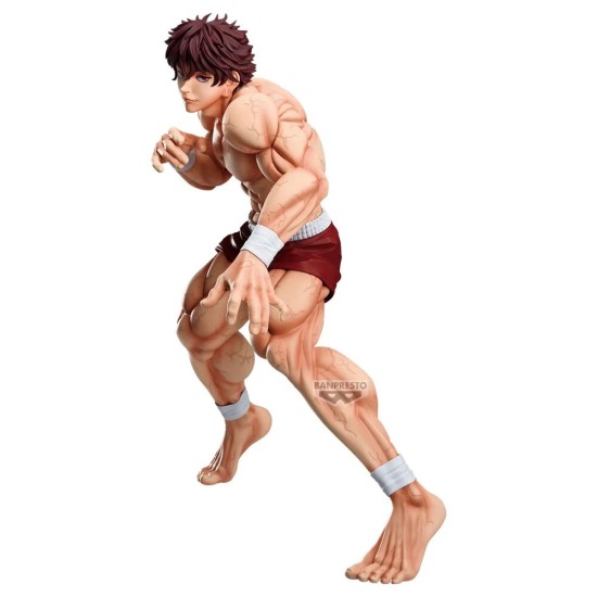 Banpresto Baki Grandista Figure 25cm - Hanma Baki - Plastic figure