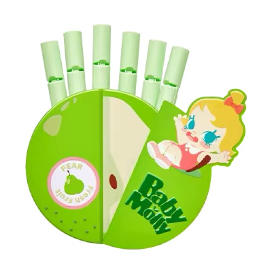 Pop Mart Baby Molly Fruity Aroma Series-Magnetic Sealing Clip Storage Box Set - Magnētiska uzglabāšanas kastīte ar aizdares klipšiem
