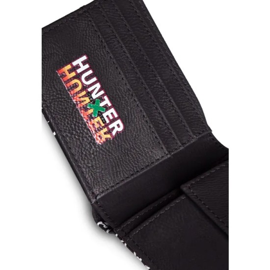 Difuzed Hunter x Hunter AOP Black Bi-fold Wallet - Naudas maks