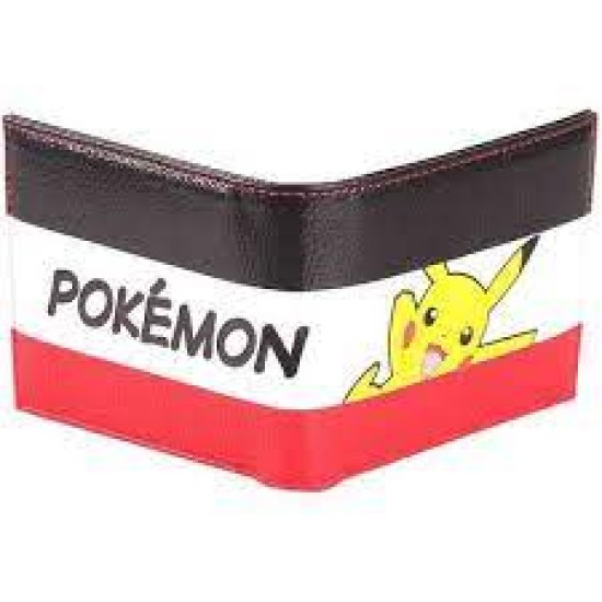 Difuzed Pokemon Pikachu Bi-fold Wallet - Naudas maks