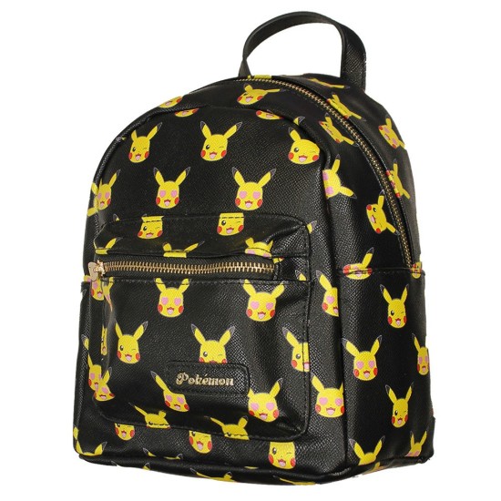 Difuzed Pokemon Pikachu AOP Mini Backpack 27cm - Mugursoma