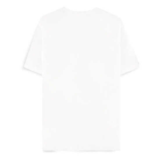 Difuzed My Hero Academia White Bakugo Quote Short Sleeved T-shirt - L izmērs - Vīriešu kokvilnas T-krekls