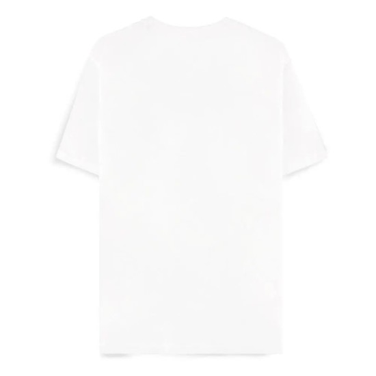 Difuzed My Hero Academia White Bakugo Quote Short Sleeved T-shirt - XL izmērs - Vīriešu kokvilnas T-krekls