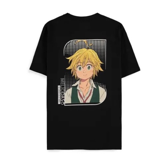 Difuzed The Seven Deadly Sins Short Sleeved T-shirt - XL izmērs / Melns - Vīriešu kokvilnas T-krekls