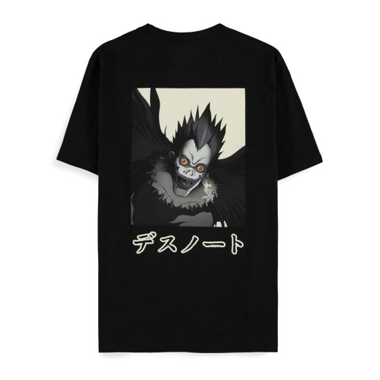 Difuzed Death Note Short Sleeved T-shirt - M izmērs / Melns - Vīriešu kokvilnas T-krekls