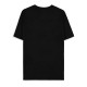 Difuzed Hatsune Miku Short Sleeved T-shirt - M izmērs / Melns - Uniseks kokvilnas T-krekls