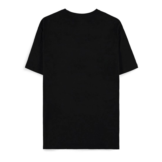 Difuzed Pokemon Greninja Short Sleeved T-shirt - M izmērs / Melns - Vīriešu kokvilnas T-krekls