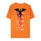 Difuzed Pokemon Charizard Short Sleeved T-shirt - L izmērs / Oranžs - Vīriešu kokvilnas T-krekls