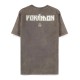 Difuzed Pokemon Obstagoon Punk Short Sleeved T-shirt - L izmērs / Pelēks - Vīriešu kokvilnas T-krekls