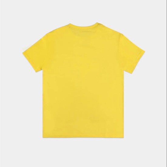 Difuzed Pokemon Pika Short Sleeved T-shirt - L izmērs / Dzeltens - Sieviešu kokvilnas T-krekls